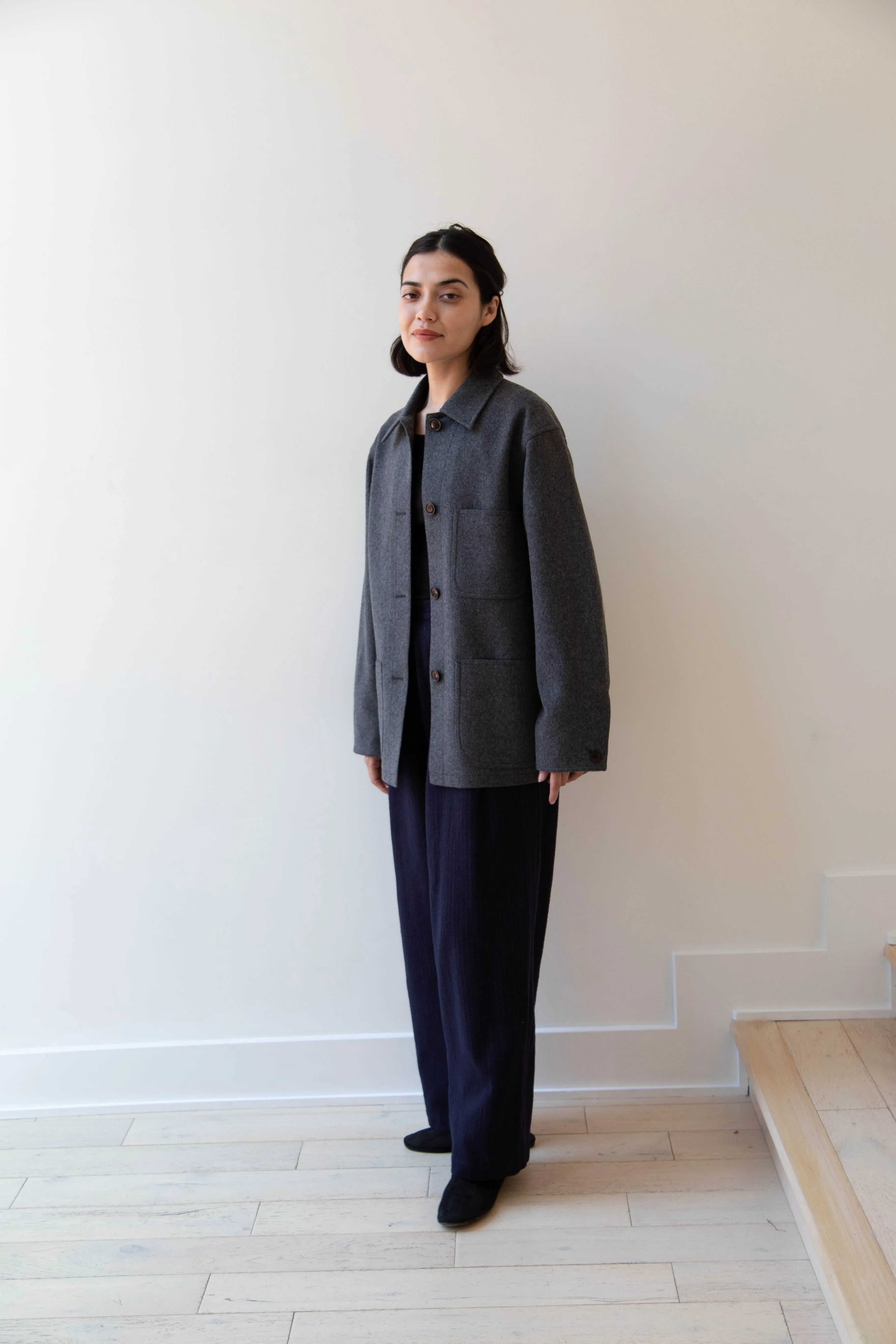Teder | Highlight Beaver Jacket in Grey