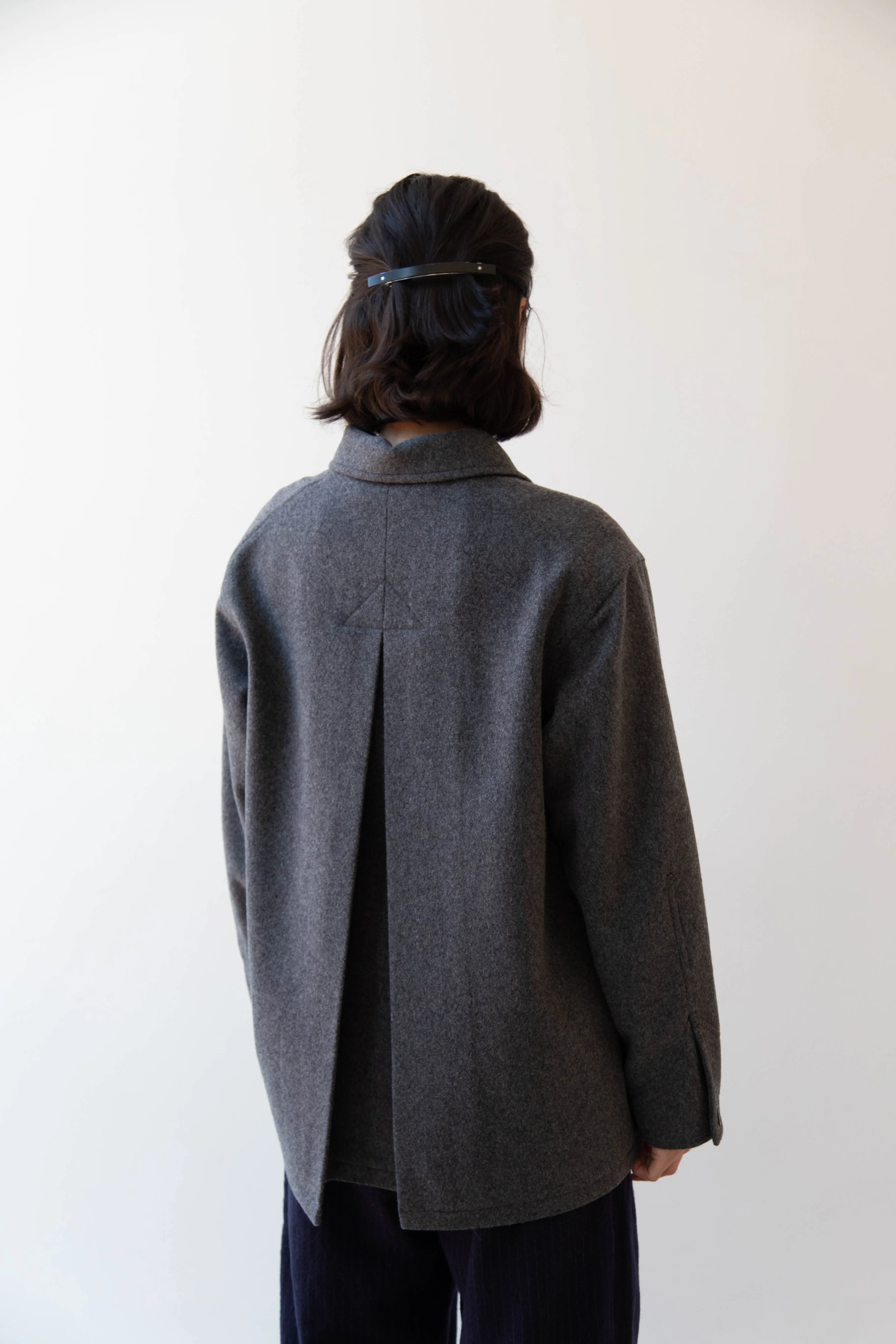 Teder | Highlight Beaver Jacket in Grey