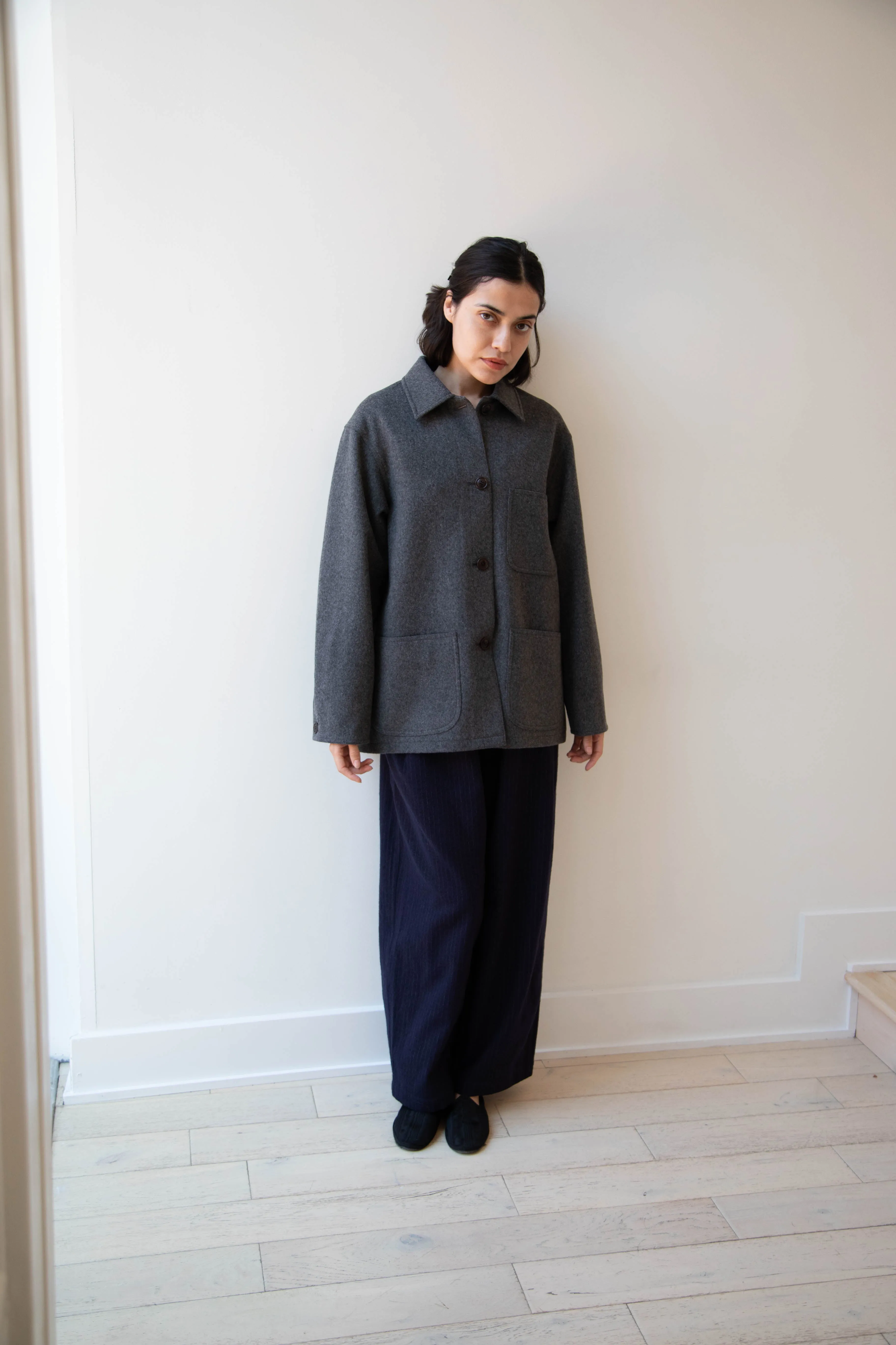 Teder | Highlight Beaver Jacket in Grey