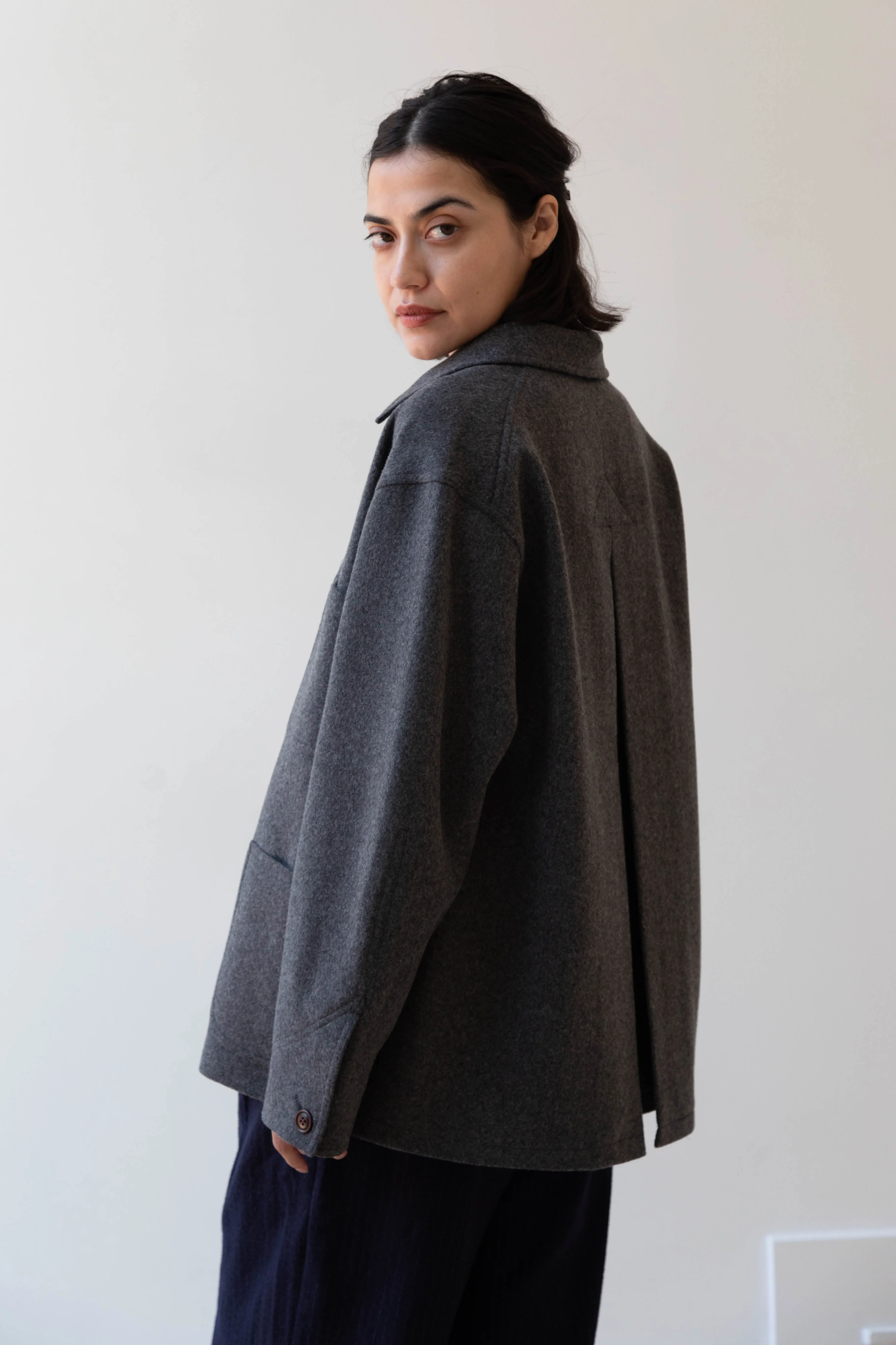 Teder | Highlight Beaver Jacket in Grey