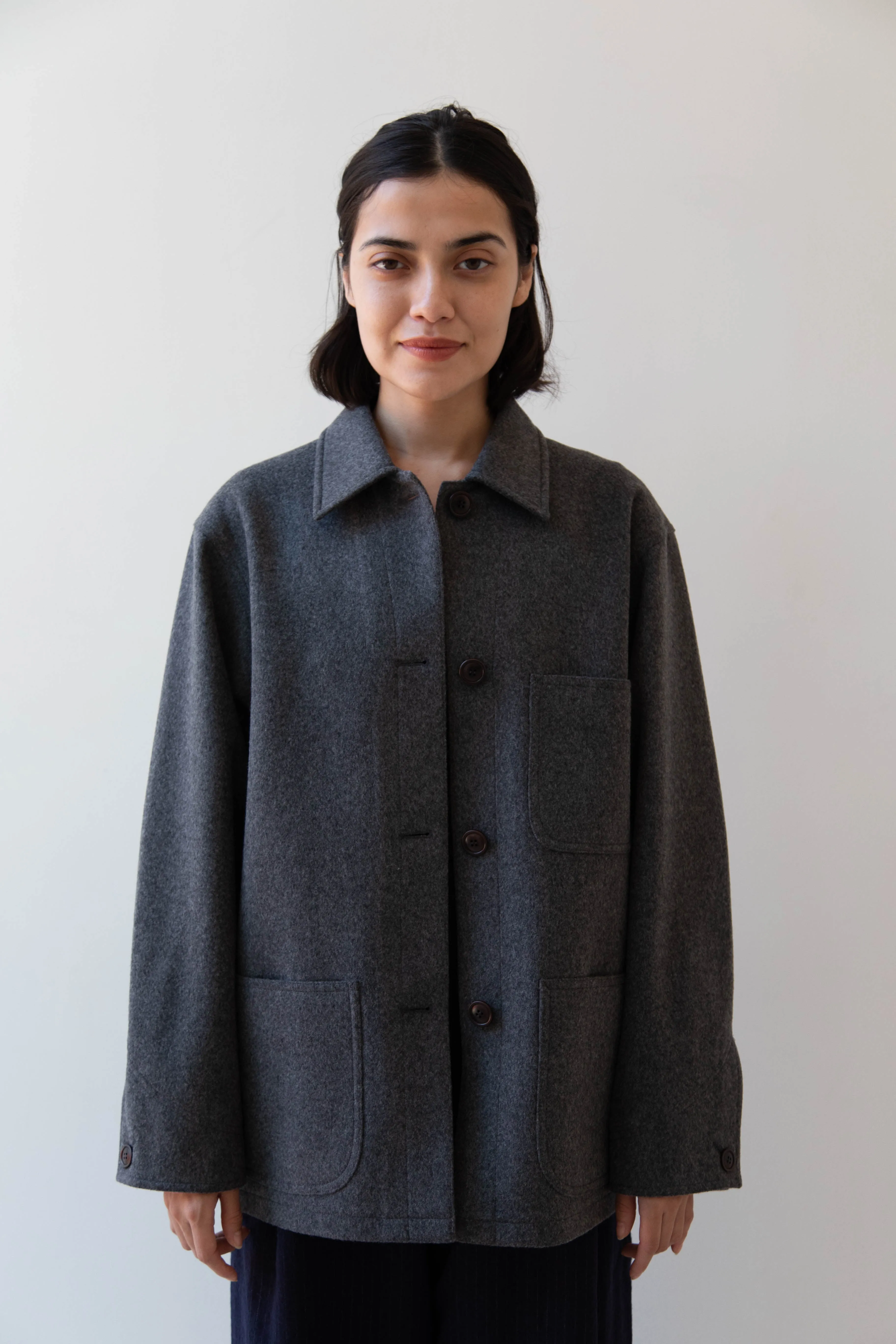 Teder | Highlight Beaver Jacket in Grey