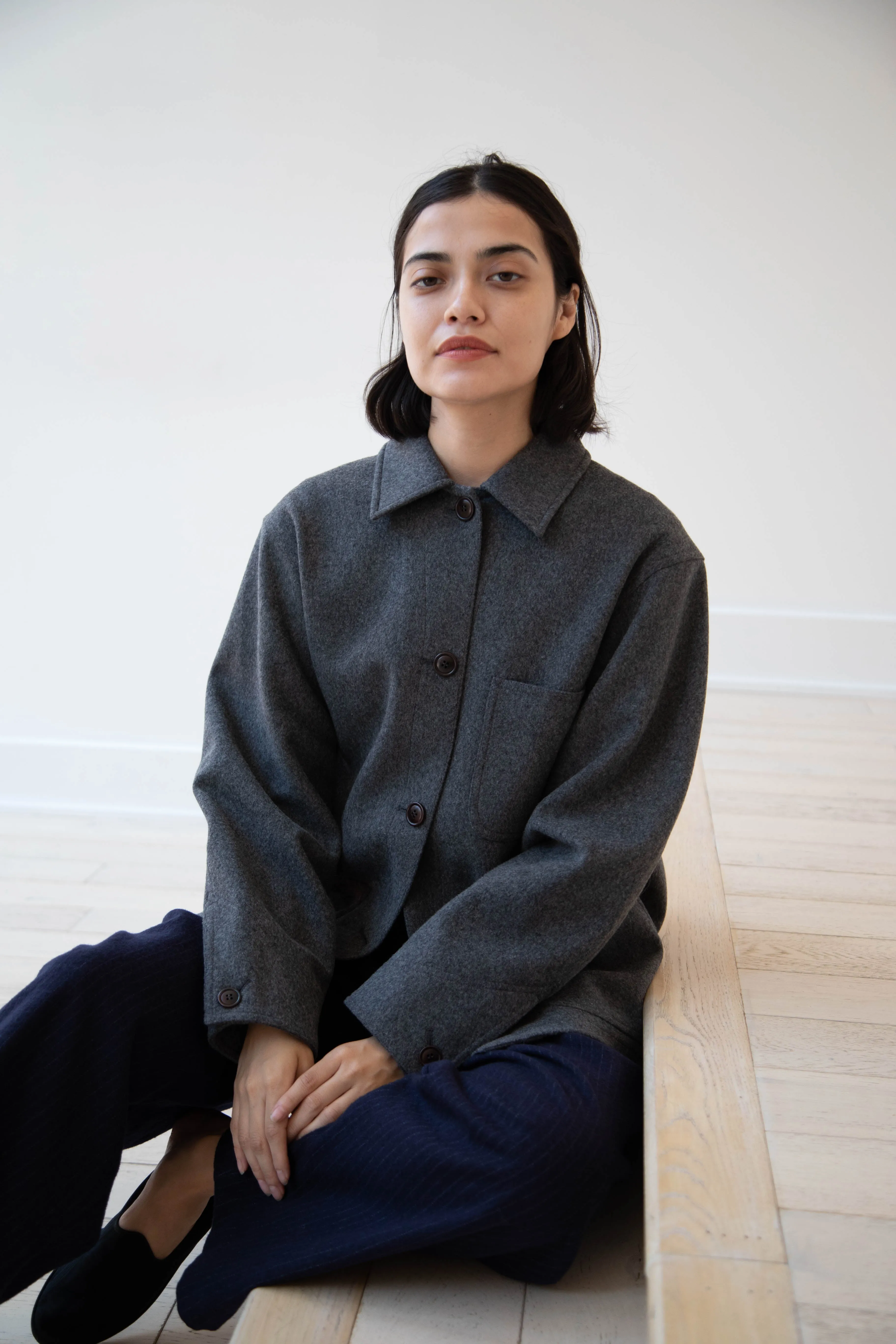 Teder | Highlight Beaver Jacket in Grey