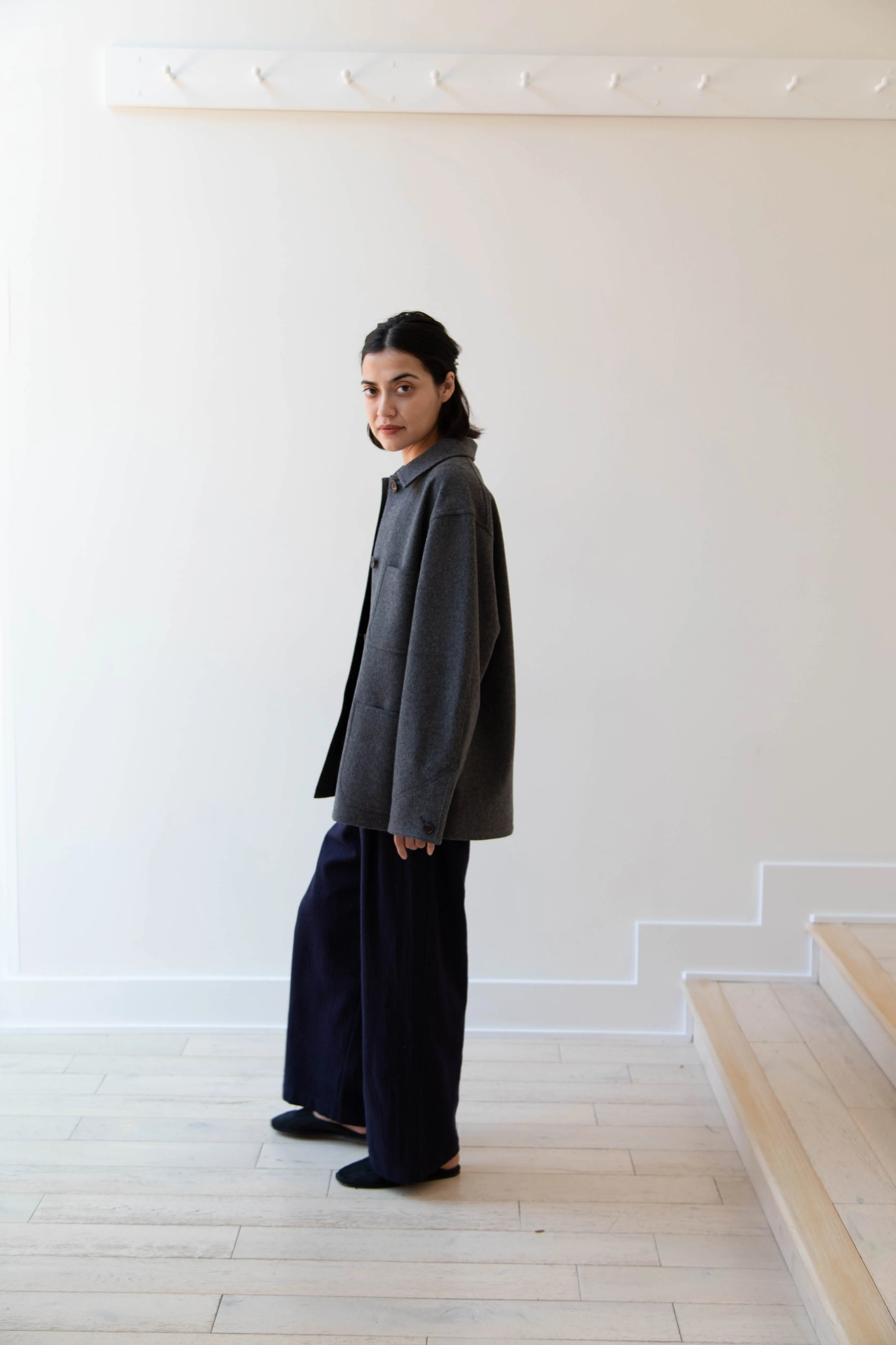 Teder | Highlight Beaver Jacket in Grey