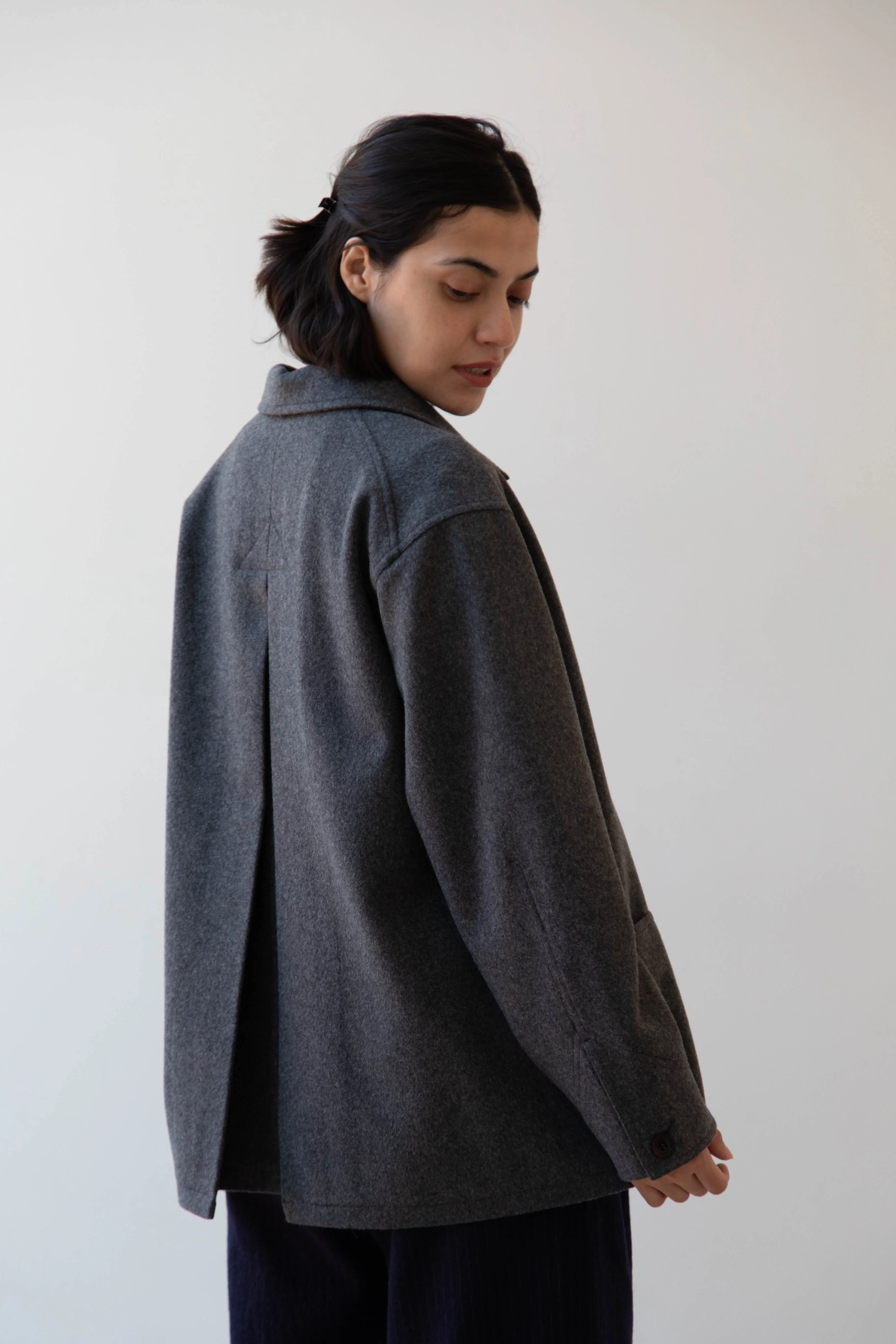 Teder | Highlight Beaver Jacket in Grey