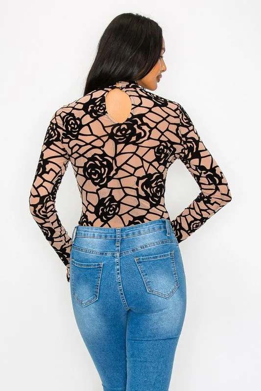 Velvet Rose Bodysuit