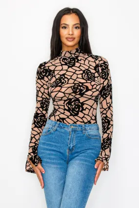 Velvet Rose Bodysuit