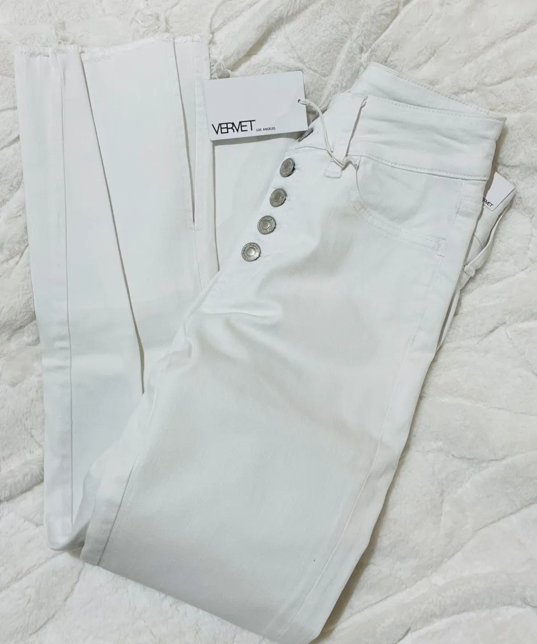 Vervet White Frida Jeans