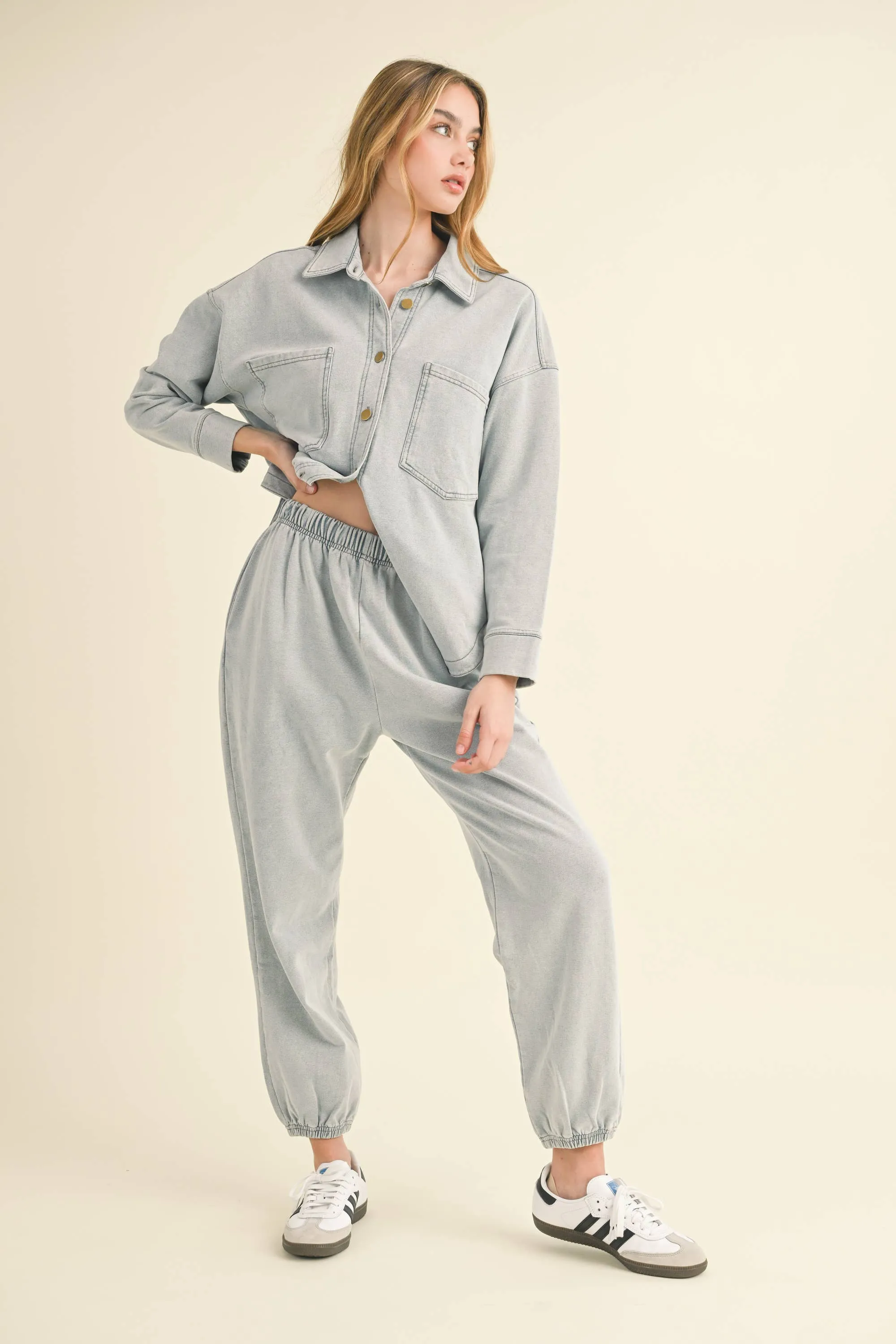 Washed Classic Summer Shacket