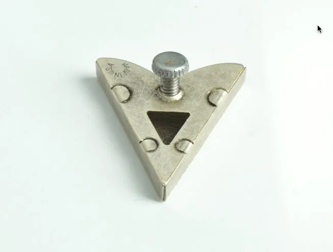 Western Collar Tip, Antique Silver, Set of 3