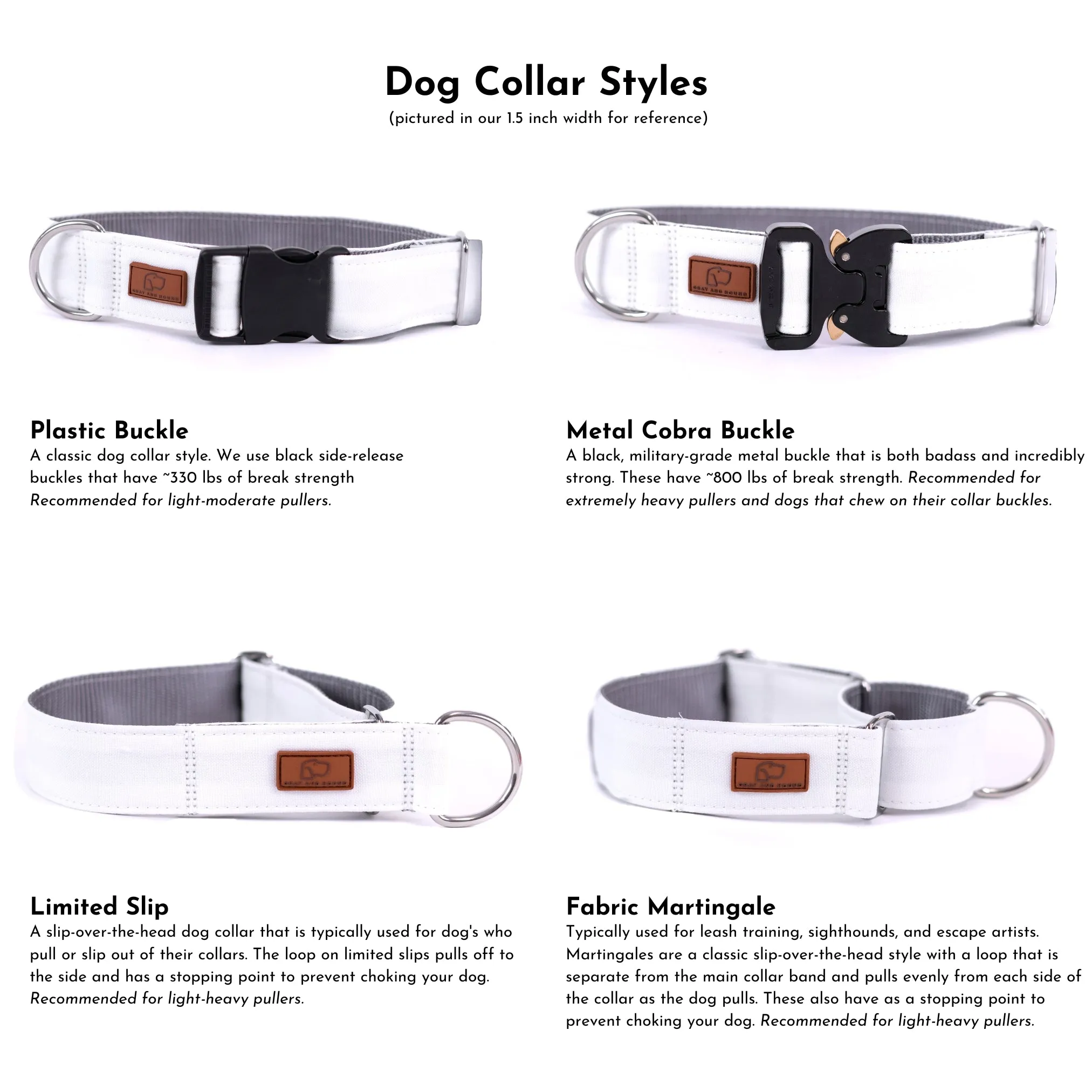 Woodburn Dog Collar
