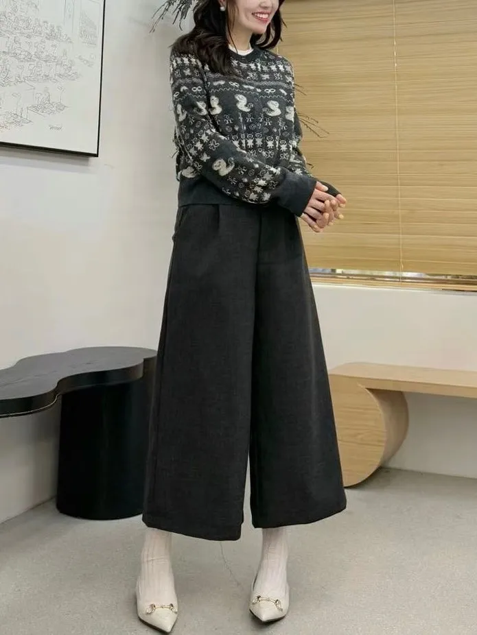 Wrinkle-free culottes (pre-order)