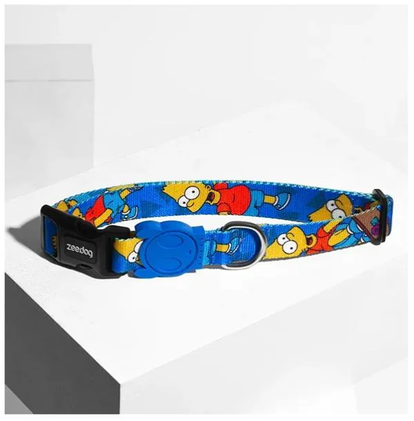 Zee.Dog Bart Simpson Collar